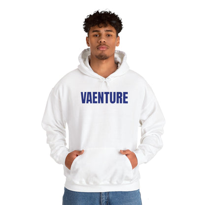 Unisex Heavy Blend™ Hooded Sweatshirt - 'Vaenture' Inspirational Hoodie with Hourglass Design