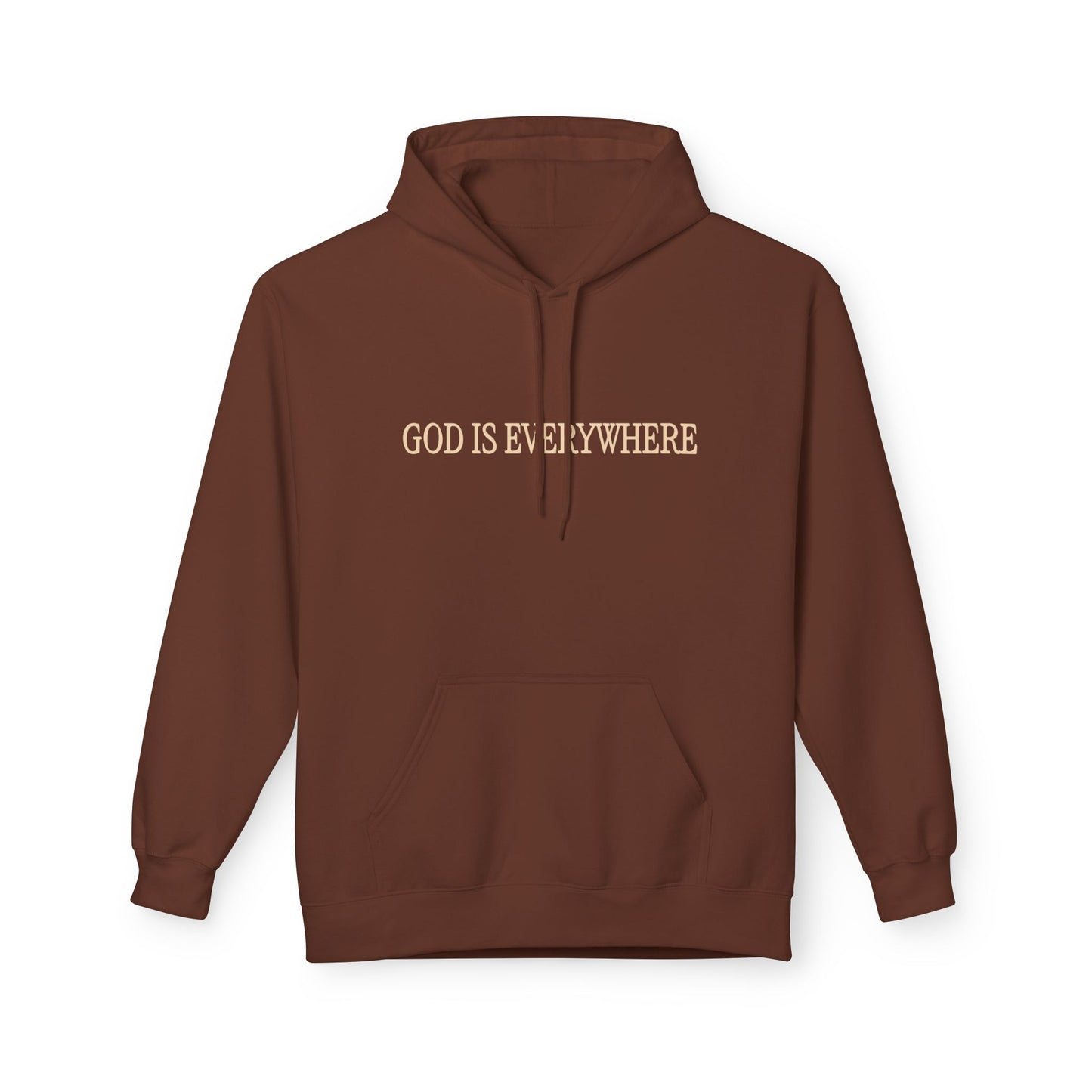 Unisex Fleece Hoodie - 'God is Everywhere' & 'Only God Saves' Design