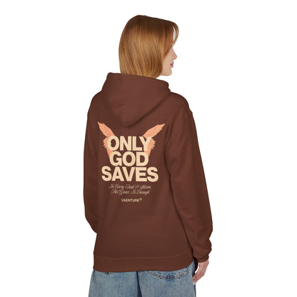 Unisex Fleece Hoodie - 'God is Everywhere' & 'Only God Saves' Design