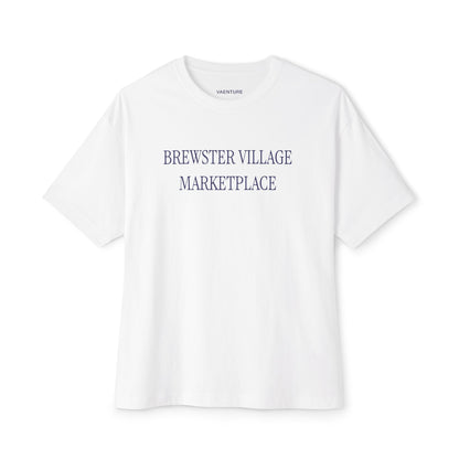 Brewster Village Oversized Tee - Perfect for Cape Cod Lovers