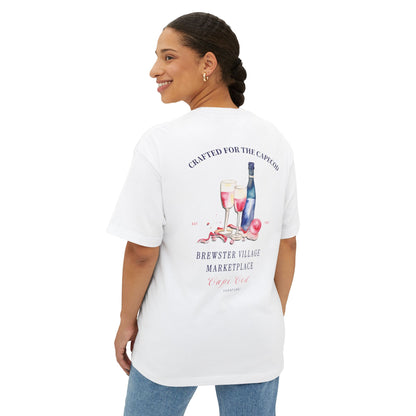 Brewster Village Oversized Tee - Perfect for Cape Cod Lovers