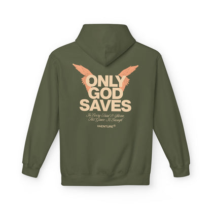 Unisex Fleece Hoodie - 'God is Everywhere' & 'Only God Saves' Design