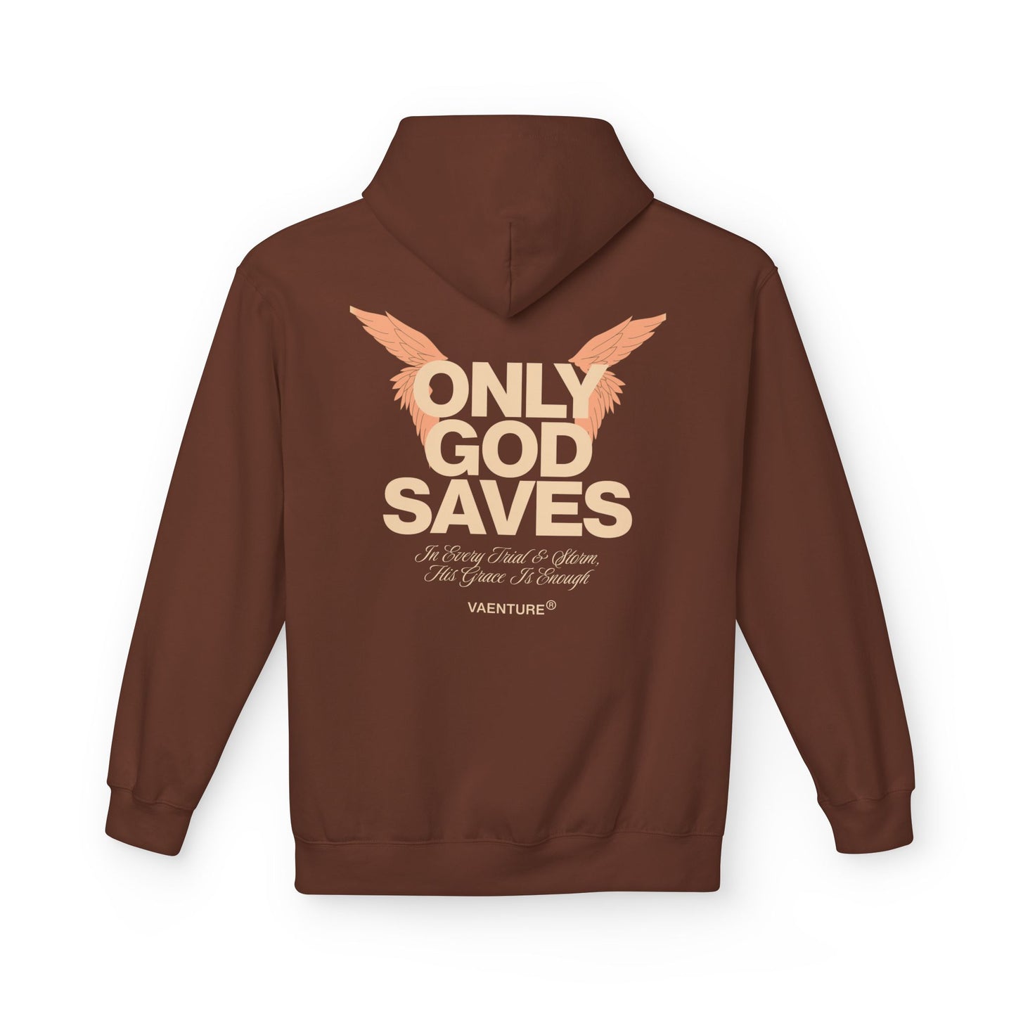 Unisex Fleece Hoodie - 'God is Everywhere' & 'Only God Saves' Design