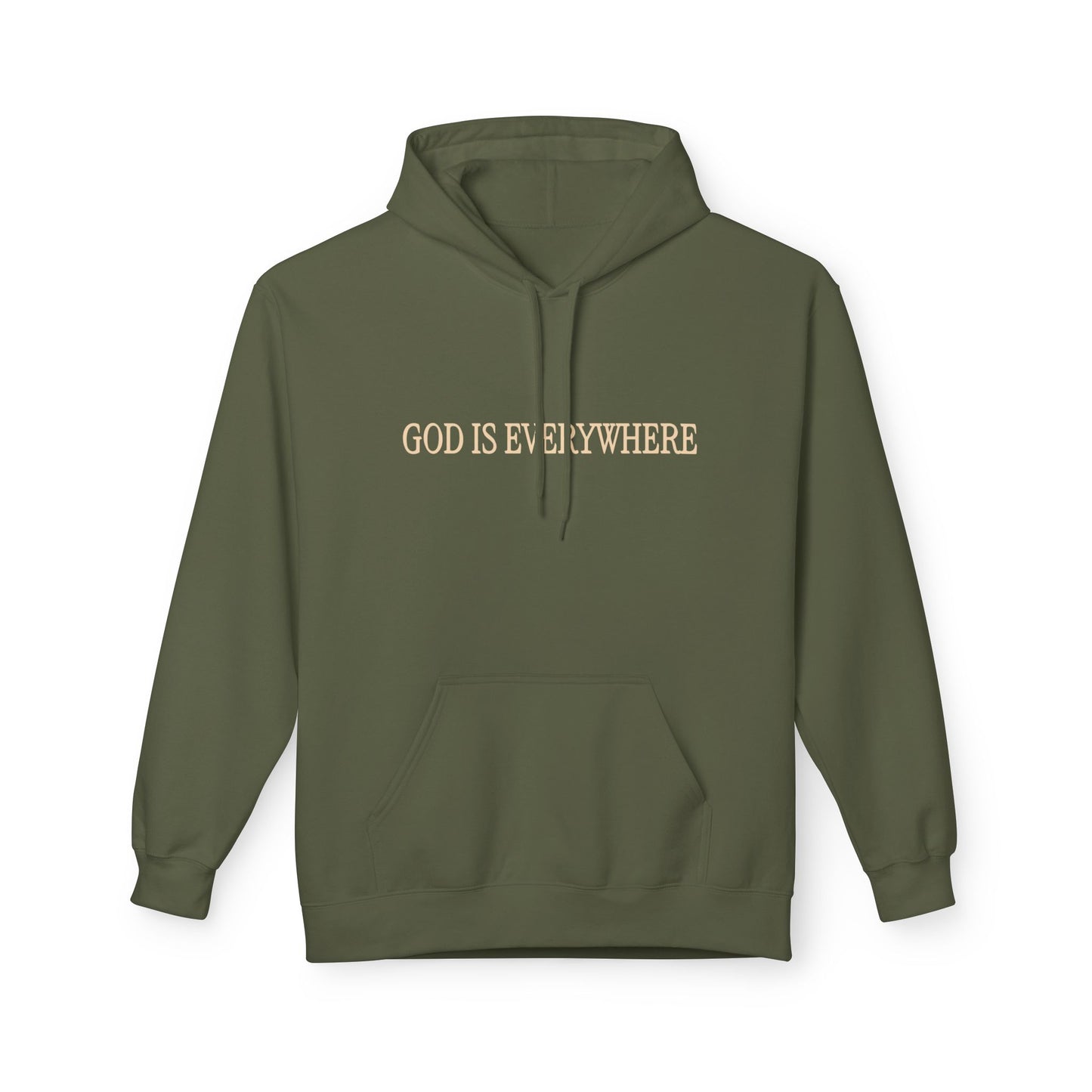 Unisex Fleece Hoodie - 'God is Everywhere' & 'Only God Saves' Design