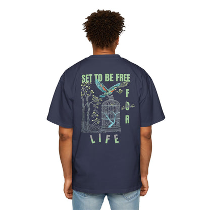 Men's Tee - 'Set to be Free'